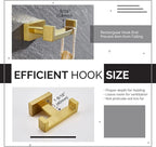 Angle Simple Towel Hook for Bathroom, SUS 304 Stainless Steel Hand Towel Holder - Image 6