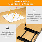 RCHYFEED Pull Out Spice Rack Organizer - Image 8