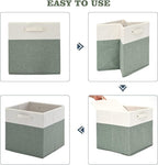 13 x 13 Inch Fine Linen Storage Bins - Image 4