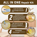 Wood Furniture Repair Kit, All-in-One Large Capacity Floor Repair Kit Include - Image 6