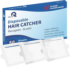 Disposable Hair Catcher Shower Drain Mesh Stickers, Hair Catchers by Qeke