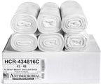 Aluf Plastics High Density Trash Bags, 56 Gallon, 16 Micron, by AlufPlastics