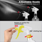 Eccliy 12 Pcs 16 Oz Plastic Spray Bottle, Adjustable Empty Reusable Sprayer - Image 6
