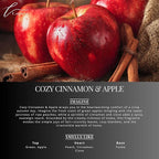 Cozy Cinnamon & Apple Carpet Freshener Powder Refill 36 oz | Powerful Odor - Image 2