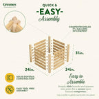 Greenes Fence Cedar Wood Composter - Image 3
