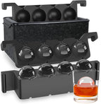TINANA Ice Sphere Cube Maker, 2 Inch Crystal Clear prepare 8 Large Round Balls - Image 4