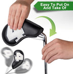 CRAFTSMAN GOLF 12pcs or 1pc Thick Synthetic Leather Golf Iron Head Covers Set - Image 5