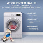 Wool Dryer Balls – 6-Pack XL Organic Fabric Softener | Natural Handmade Sheep - Image 7