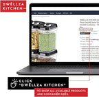 DWËLLZA KITCHEN Mini Airtight Food Storage Containers - Image 6