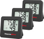 ThermoPro TP157 3 Pack Hygrometer Indoor Thermometer - Image 8
