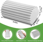4-Pack Damp Clean Duster Sponge, Reusable Magic Dusting Sponge Brush - Image 2