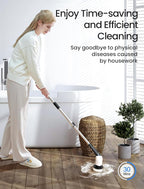 Electric Spin Scrubber, 2025 New Cordless Shower Cleaning Brush - Image 2