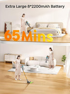 Cordless Vacuum Cleaner, Upgraded 600W 50Kpa 65Mins Vacuum Cleaners - Image 5