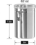 Oggi Stainless Steel Kitchen Canister 62 fl oz - Image 8