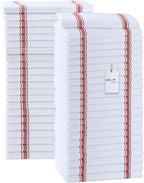 Dish Towels Set Size 15x25 Inch, 100% Cotton Soft & Absorbent Linen Kitchen by Avalon+Kitchen