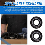 2.5'' Dust Collection Ports Port Compatible - Image 2