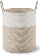 VIPOSCO Large Laundry Hamper, Tall Woven Rope Storage Basket - Image 8