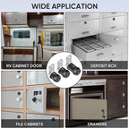 PTEROMY 12 Pack Cabinet Lock - Image 7