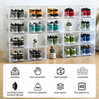 Modular XX-Large Shoe Organizer, 6 Pack Shoe Storage Organizer Easy to Assemble - Image 2