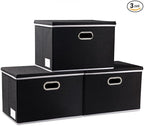 PRANDOM Extra Large Collapsible Storage Bins by Prandom
