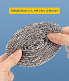 6Pcs Steel Wool Scrubbers - Image 3