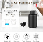 Luxspire Foaming Soap Dispenser, Glass Foam Pump Soap Dispenser, Non-Slip Hand - Image 6