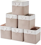13 x 13 Inch Storage Cubes，6 Pack Cube Storage Bins by ISEMINGLA