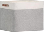 DULLEMELO Storage Baskets Large 16"x12"x12" Tall Rectangular Baskets Fabric by DULLEMELO