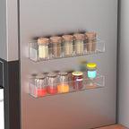 PMMASTO Adhesive Acrylic Spice Rack Organizer - Image 8