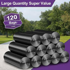 35-40 Gallon Black Trash Bags 120 Count - Image 6