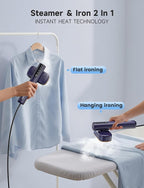 Steamer for Clothes Portable Handheld Garment Steamer, 15s Fast Heat-up - Image 8