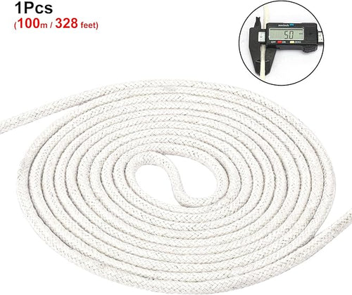 328 Feet Cotton Clothes line Rope-Premium Diameter 7/32 Inch Cotton Rope - Image 2