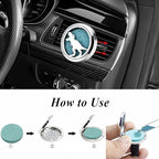 30mm Car Essential Oil Diffuser Vent Clips Air Freshener Vent Clip Aromatherapy - Image 5