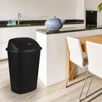 Bringer Black 13 Gallon Kitchen Trash Can - Image 4