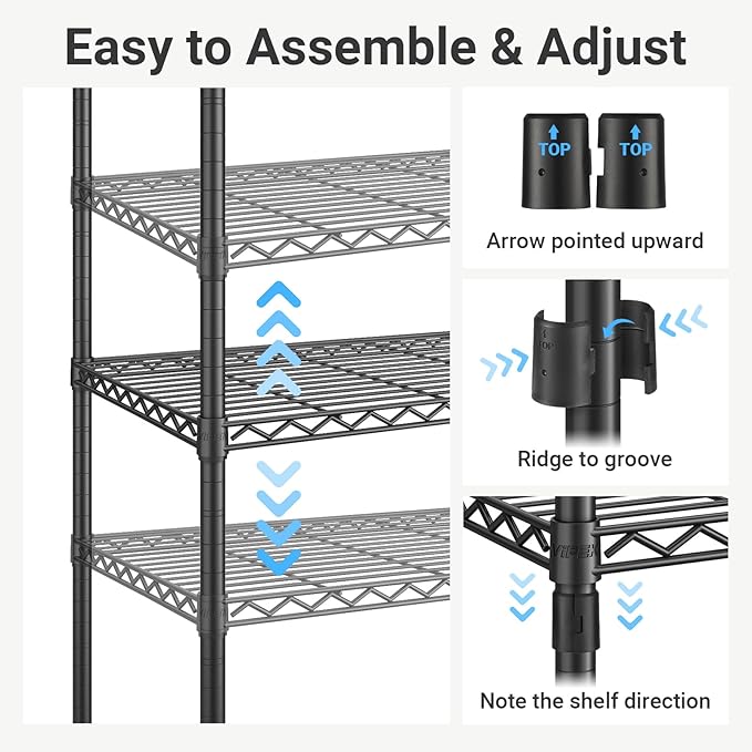 VIPEK V5 Portable Closet Wardrobe Heavy Duty Clothes Rack, Freestanding Metal - Image 8