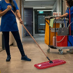 Matthew Cleaning 24'' Industrial Strength Cotton Dust Mop Refill Washable - Image 6