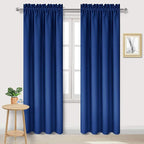 DWCN Blackout Curtains Room Darkening Thermal Insulated Bedroom Curtains Window by DWCN