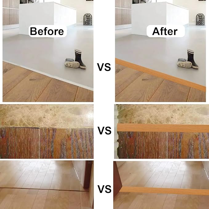 Floor Transition Strip & Self Adhesive Floor Vinyl Floor Edge Trim Laminate - Image 5