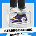 4 Pack Acrylic Shoe Boxes Sneaker Storage - Image 3