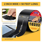 RV Roof Sealant Tape Black, 2 Inch x 50 Feet RV Repair Roof Sealer Seal Tape - Image 2