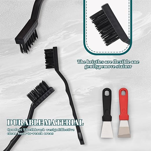 24 Pcs Mini Nylon Brush Set, Nylon Scratch Brush - Image 5