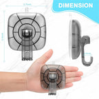 22 lb Heavy Duty Suction Cup Hooks 4 Pack - Image 6