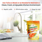 Bastion Garbage Disposal Cleaner and Deodorizer Drops-] Orange Zest Scented - Image 4