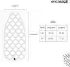 Encasa XO Ironing Board Cover and Pad 28"x12" - Image 3