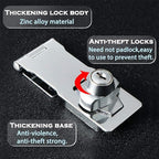 Alise Keyed Hasp Lock, 3 Inch Safety Packlock Clasp Hasp Lock Latch - Image 9