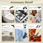 Steam Cleaner, 15s Heat-Up, 1.6L Tank, 3-Level Adjustable Handle, 2500W Steamer - Image 6