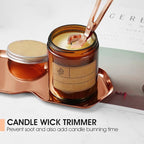 3-in-1 Candle Accessory Set, Wick Trimmer, Candle Snuffer, Wick Spoon, - Image 4