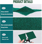 12 Pcs/Pack Green Heavy Duty Scouring Pads Reusable Household ScrubPads - Image 8