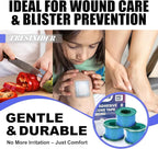 FRESINIDER Silicone Medical Tape – 1" x 1.5 Yard Blue 4 Rolls, Waterproof & - Image 4