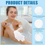 60Pcs Exfoliating Gloves Bulk, Scrub Gloves Exfoliating Body Scrubber Glove - Image 4